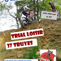 Le TCF organise un Trial amical a Truyes le dimanche 8 mars