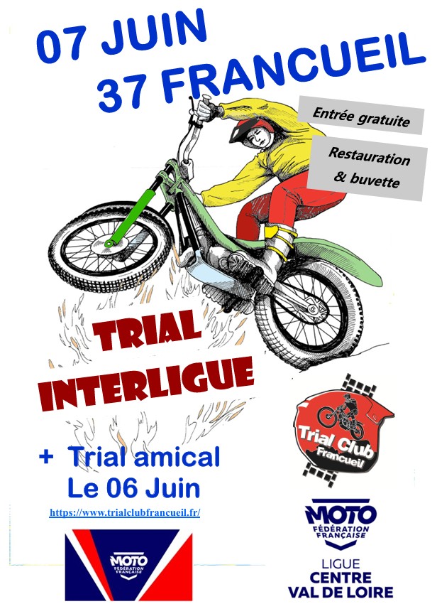 Lire la suite à propos de l’article Trial de ligue de Francueil du 7 juin 2026